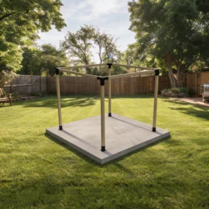 modulART szabadon alló pergola készlet 90x90 faoszlopokhoz