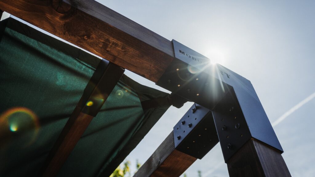 Pergola autó árnyékoláshoz